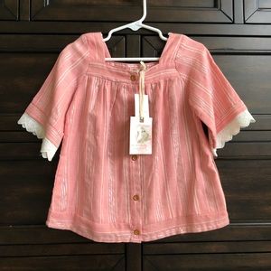 Jessica Simpson Baby Shimmery Blouse Top 4T NWT!!